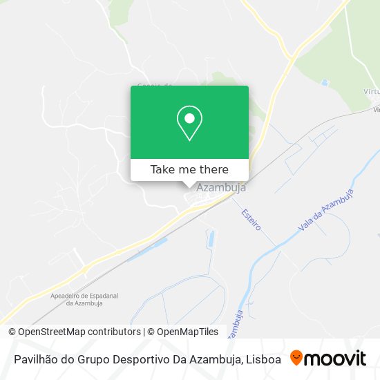Pavilhão do Grupo Desportivo Da Azambuja map