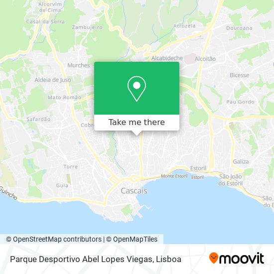 Parque Desportivo Abel Lopes Viegas map