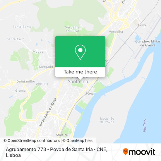 Agrupamento 773 - Póvoa de Santa Iria - CNE map