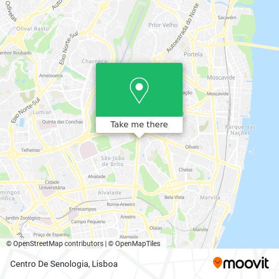 Centro De Senologia mapa