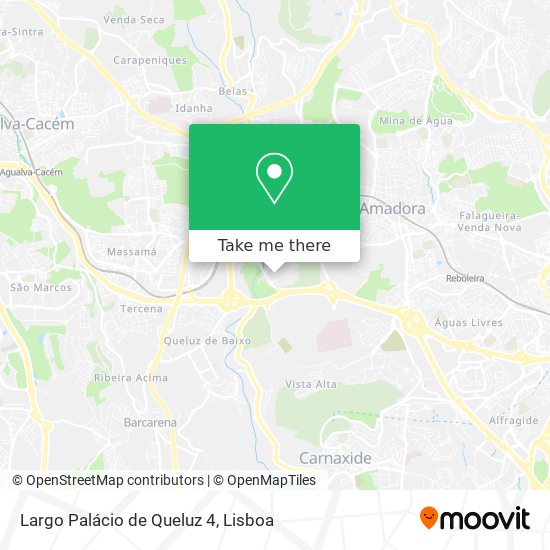 Largo Palácio de Queluz 4 map