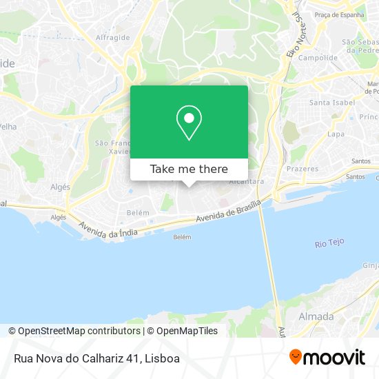 Rua Nova do Calhariz 41 map