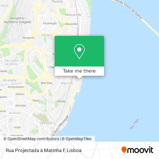 Rua Projectada à Matinha F map