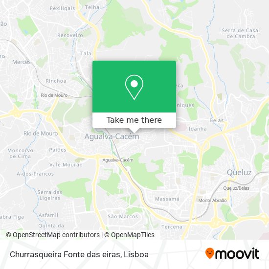 Churrasqueira Fonte das eiras map
