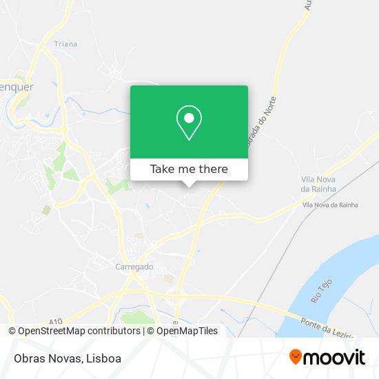 Obras Novas map