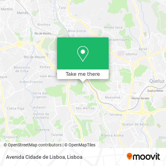 Avenida Cidade de Lisboa map