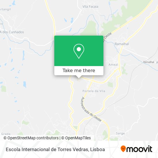 Escola Internacional de Torres Vedras map