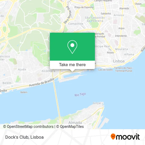 Dock's Club map