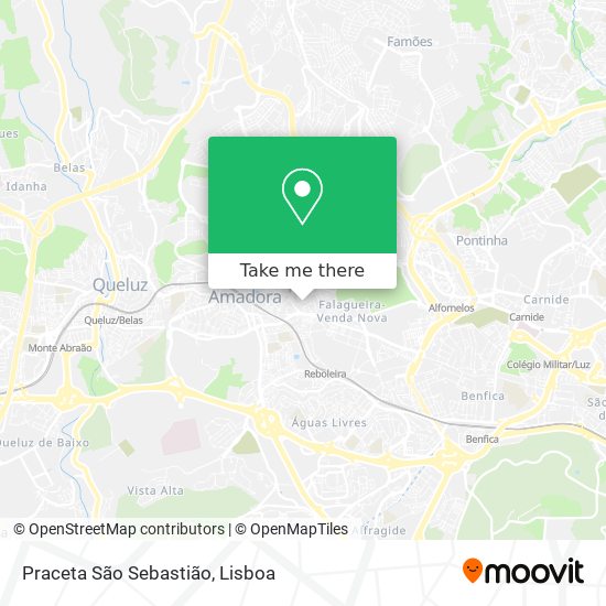 Praceta São Sebastião map
