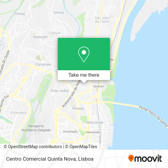 Centro Comercial Quinta Nova map