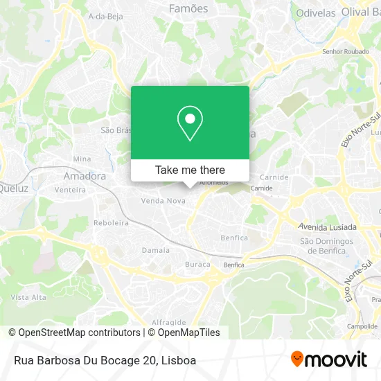 Rua Barbosa Du Bocage 20 map