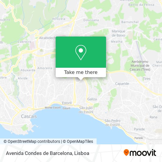 Avenida Condes de Barcelona map