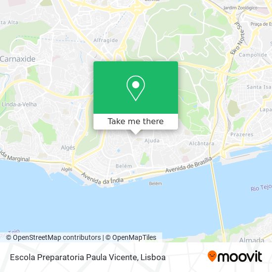 Escola Preparatoria Paula Vicente map