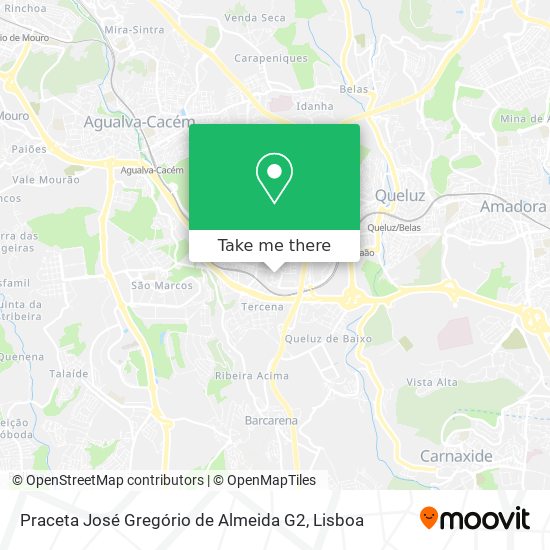 Praceta José Gregório de Almeida G2 map