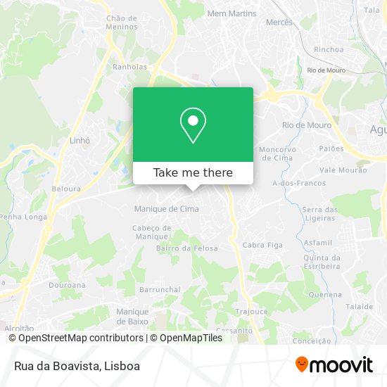 Rua da Boavista map