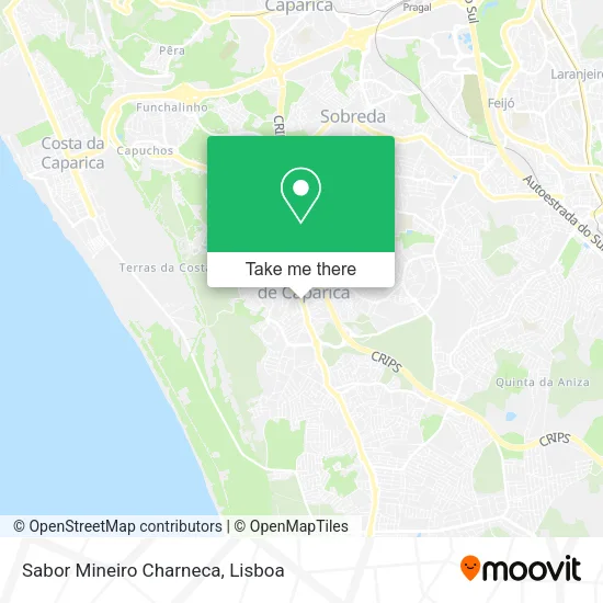 Sabor Mineiro Charneca map