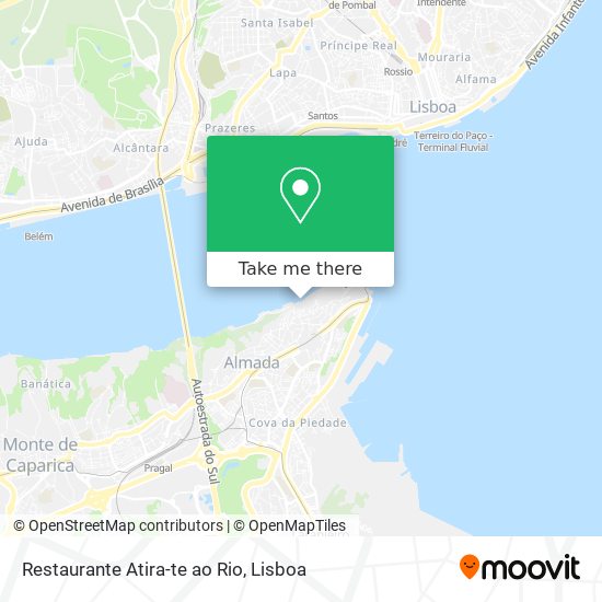 Restaurante Atira-te ao Rio map