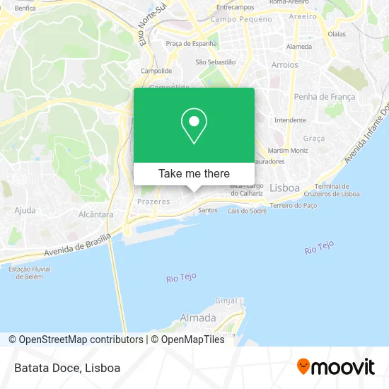 Batata Doce map