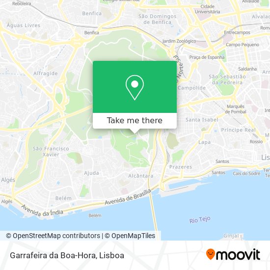 Garrafeira da Boa-Hora map