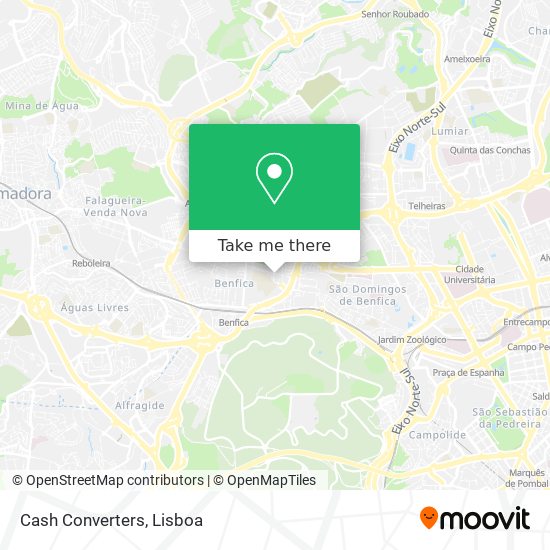 Cash Converters map