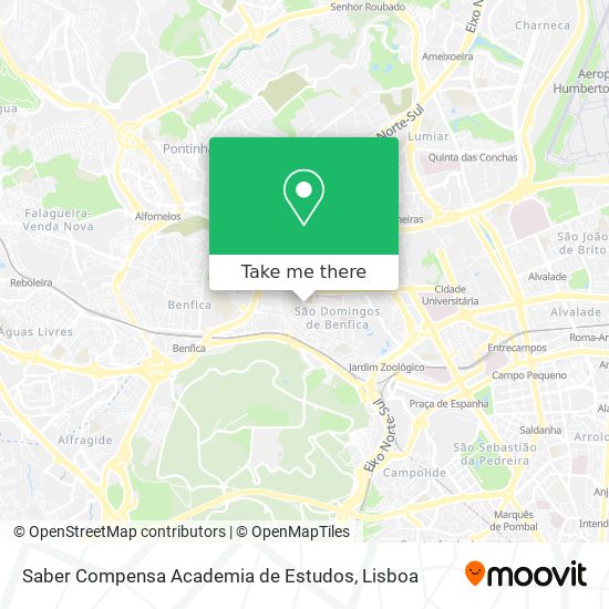 Saber Compensa Academia de Estudos mapa