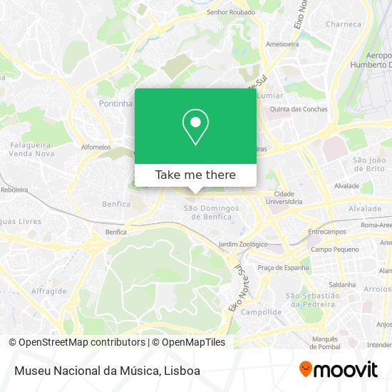 Museu Nacional da Música map