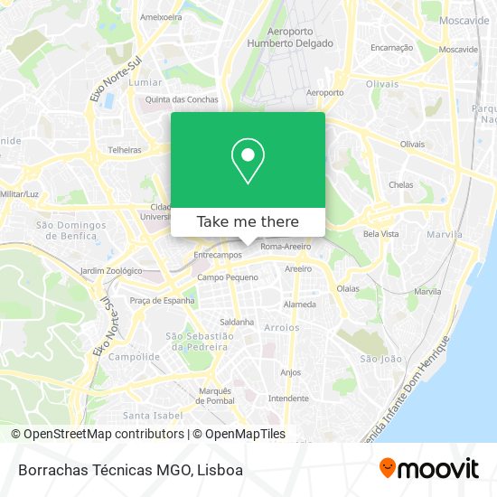Borrachas Técnicas MGO map