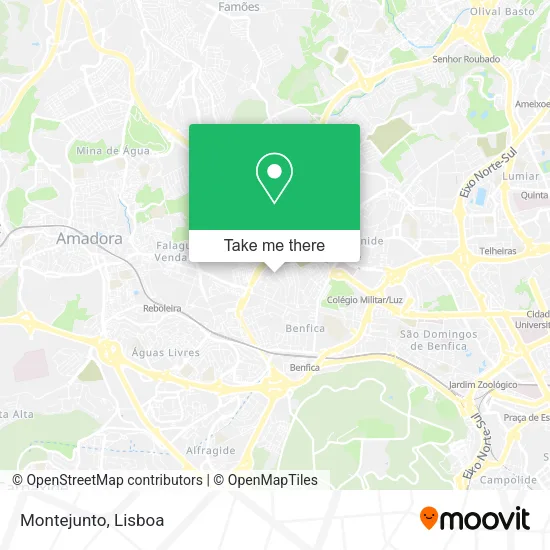 Montejunto map
