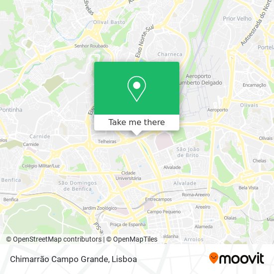 Chimarrão Campo Grande map