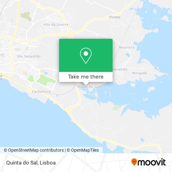Quinta do Sal map