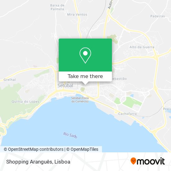 Shopping Aranguês map
