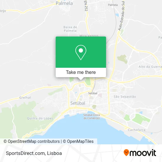 SportsDirect.com map