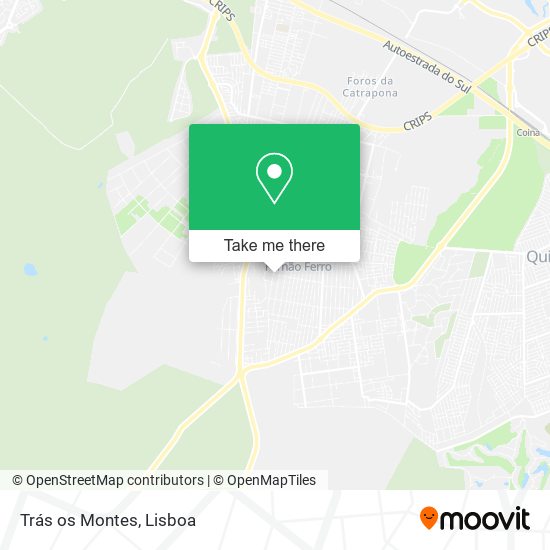Trás os Montes mapa