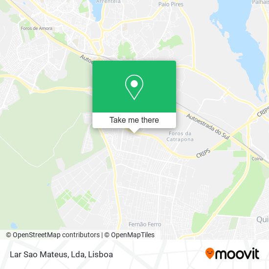 Lar Sao Mateus, Lda mapa