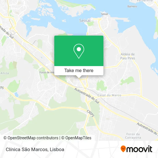 Clínica São Marcos map