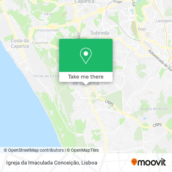 Igreja da Imaculada Conceição map