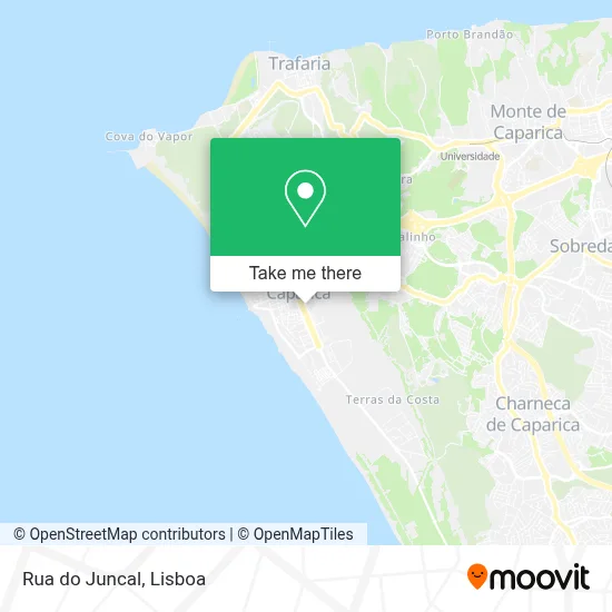 Rua do Juncal map