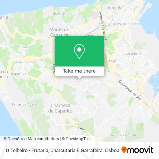 O Telheiro - Frutaria, Charcutaria E Garrafeira map