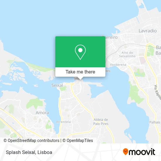 Splash Seixal map