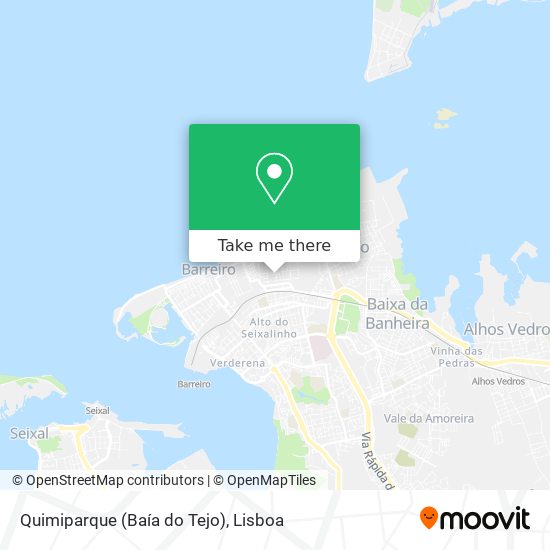 Quimiparque (Baía do Tejo) map