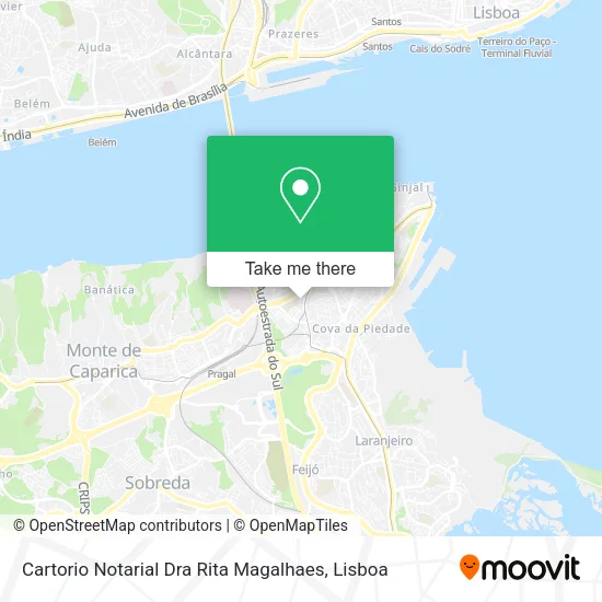Cartorio Notarial Dra Rita Magalhaes map
