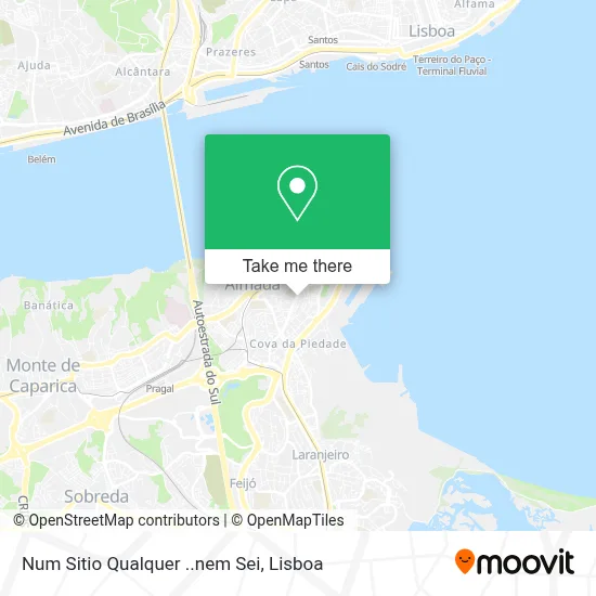 Num Sitio Qualquer ..nem Sei map