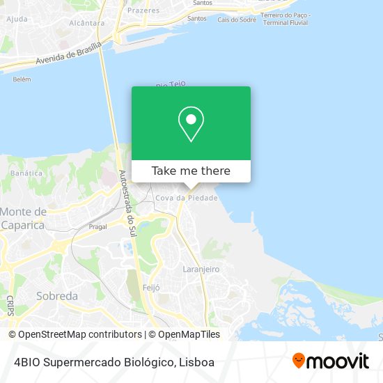 4BIO Supermercado Biológico map