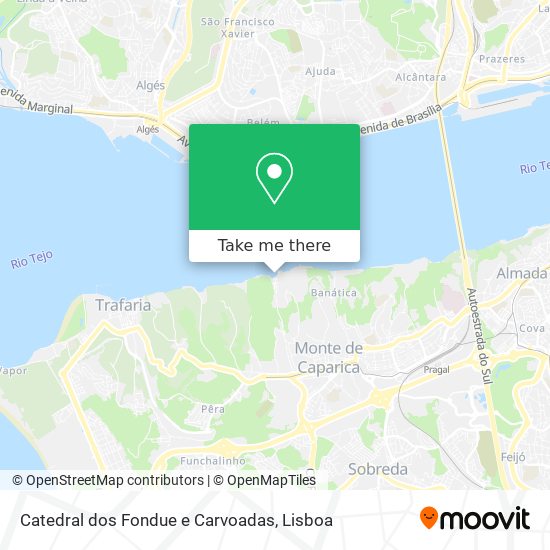 Catedral dos Fondue e Carvoadas map