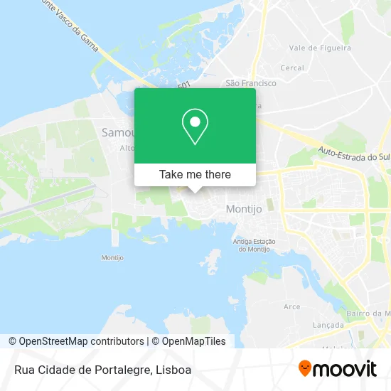 Rua Cidade de Portalegre map