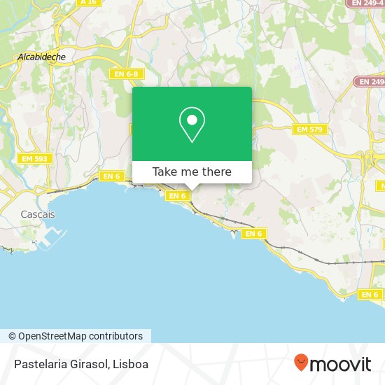 Pastelaria Girasol map