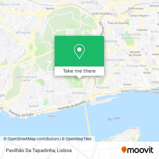 Pavilhão Da Tapadinha map