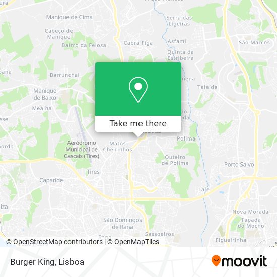 Burger King map