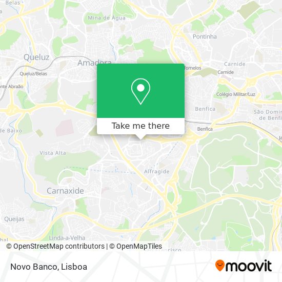 Novo Banco map