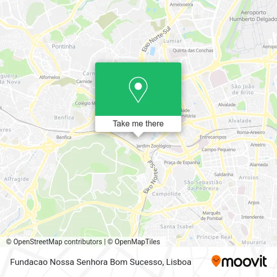 Fundacao Nossa Senhora Bom Sucesso map
